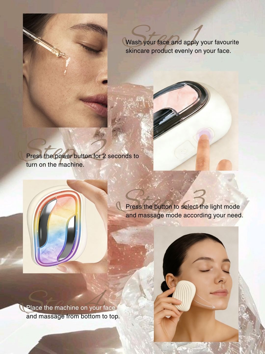 Pink Quartz Hydra Booster Pro